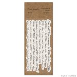 CrafTangles Photopolymer Stamps - Script