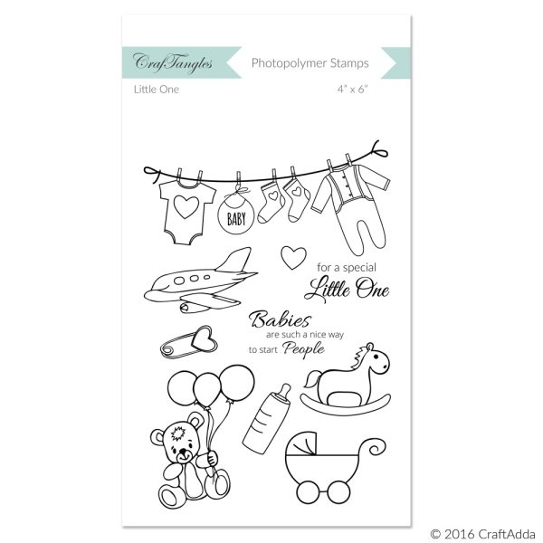 CrafTangles Photopolymer Stamps - Little One
